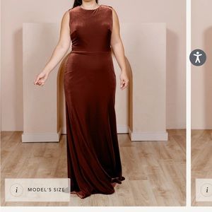 Cleo Velvet Dress from Revelry